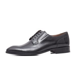 Pantofi Eleganți Bărbați din Piele de Cerb OC327130 01-N Negru