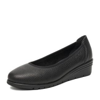 Balerini dama Rieker negru piele naturala L5360-00