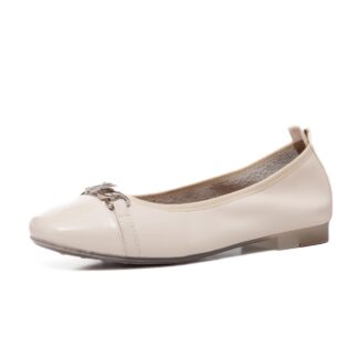 Balerini dama PASS Collection M4M440004B 52-N nude piele naturala