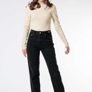 Pantaloni dama Hermosa negru bumbac