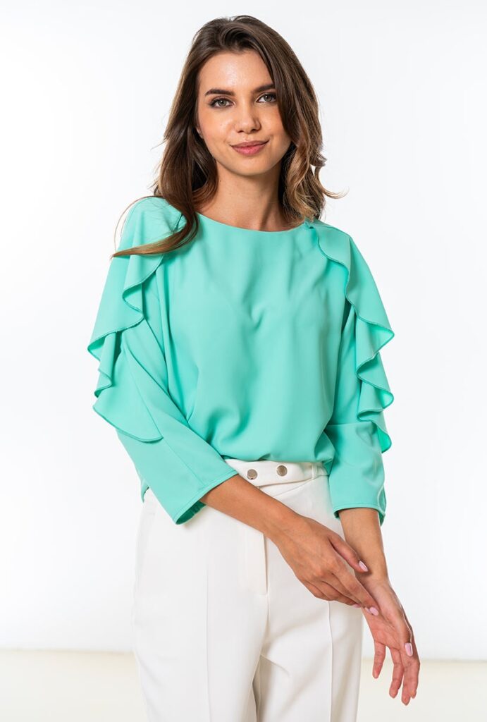 Bluze dama Hermosa vernil poliamida