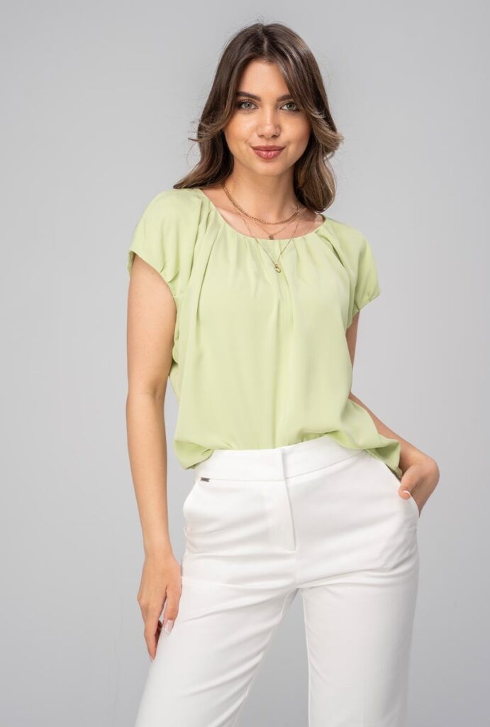 Bluze dama Hermosa lime poliester