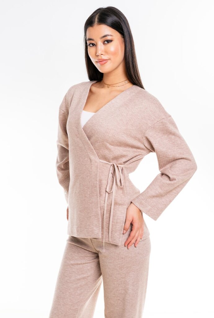 Bluze dama Hermosa bej tricot