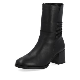 Botine dama Remonte D0V71-01 negru piele naturala