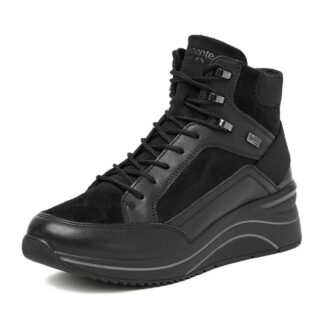 Botine dama Remonte D0T79-00 negru piele naturala
