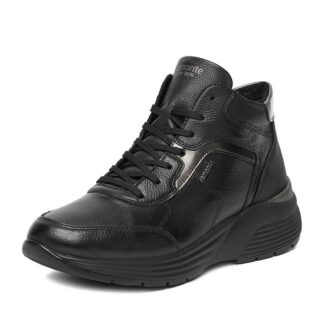 Botine dama Remonte negru piele naturala D6683-03