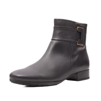 Botine dama elegant Gabor negru piele naturala