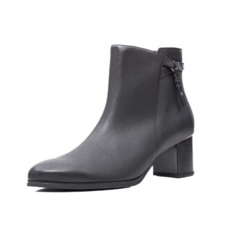 Botine dama Gabor negru piele naturala