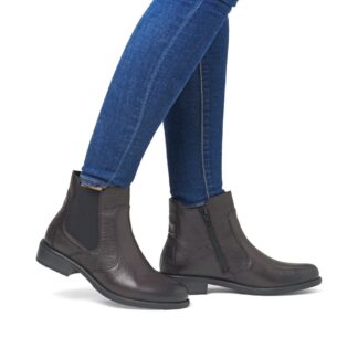 Botine dama Remonte D0F70-26 maro piele naturala
