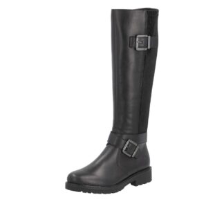 Cizme dama Remonte negru piele naturala R6593-00