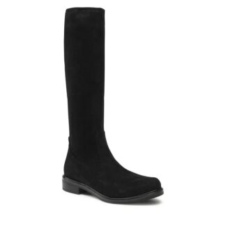 Cizme dama Caprice negru material textil 9-25512-41 044