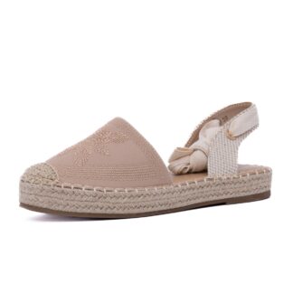 Espadrile tip sandale cu talpă din iută PASS Collection 1W70429 03-T bej