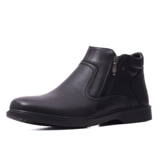 Ghete barbati din piele naturala Otter 28Z570008A 01-N negru