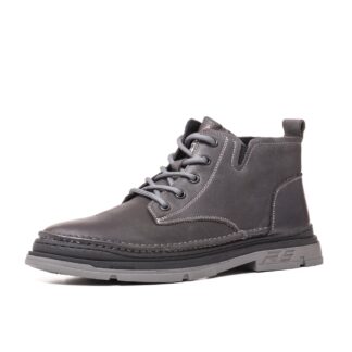 Ghete barbati Otter 7CCJ30003 51-N gri piele naturala