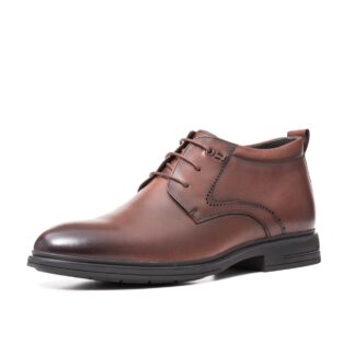 Ghete barbati elegant casual Otter E6E630003B C4-N maro piele naturala