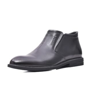 Ghete barbati Otter E6E650005A 01-N negru piele naturala