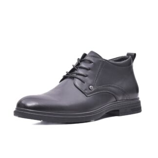 Ghete barbati Otter E6E650029A 01-N negru piele naturala