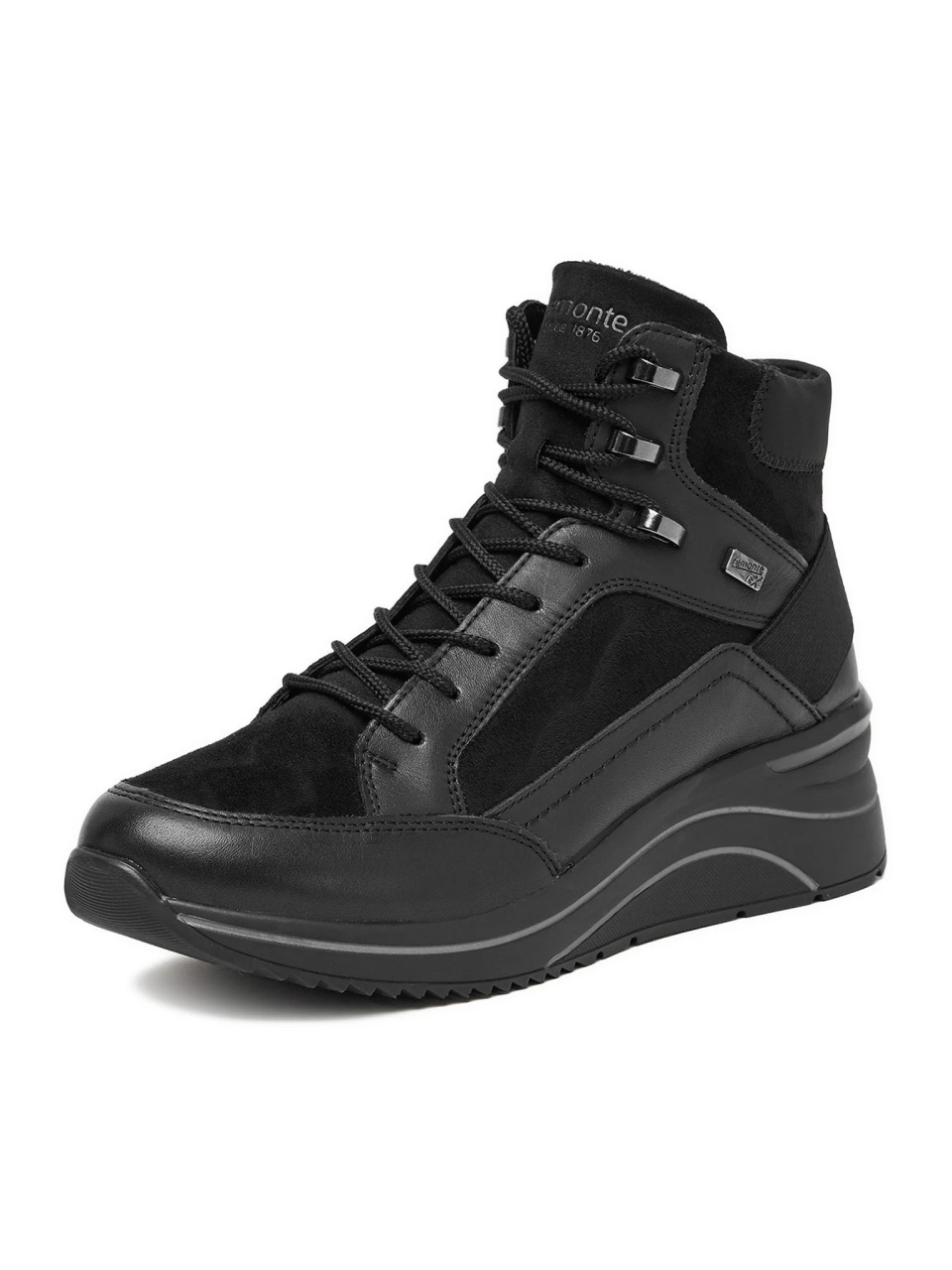 Botine dama Remonte D0T79-00 negru piele naturala