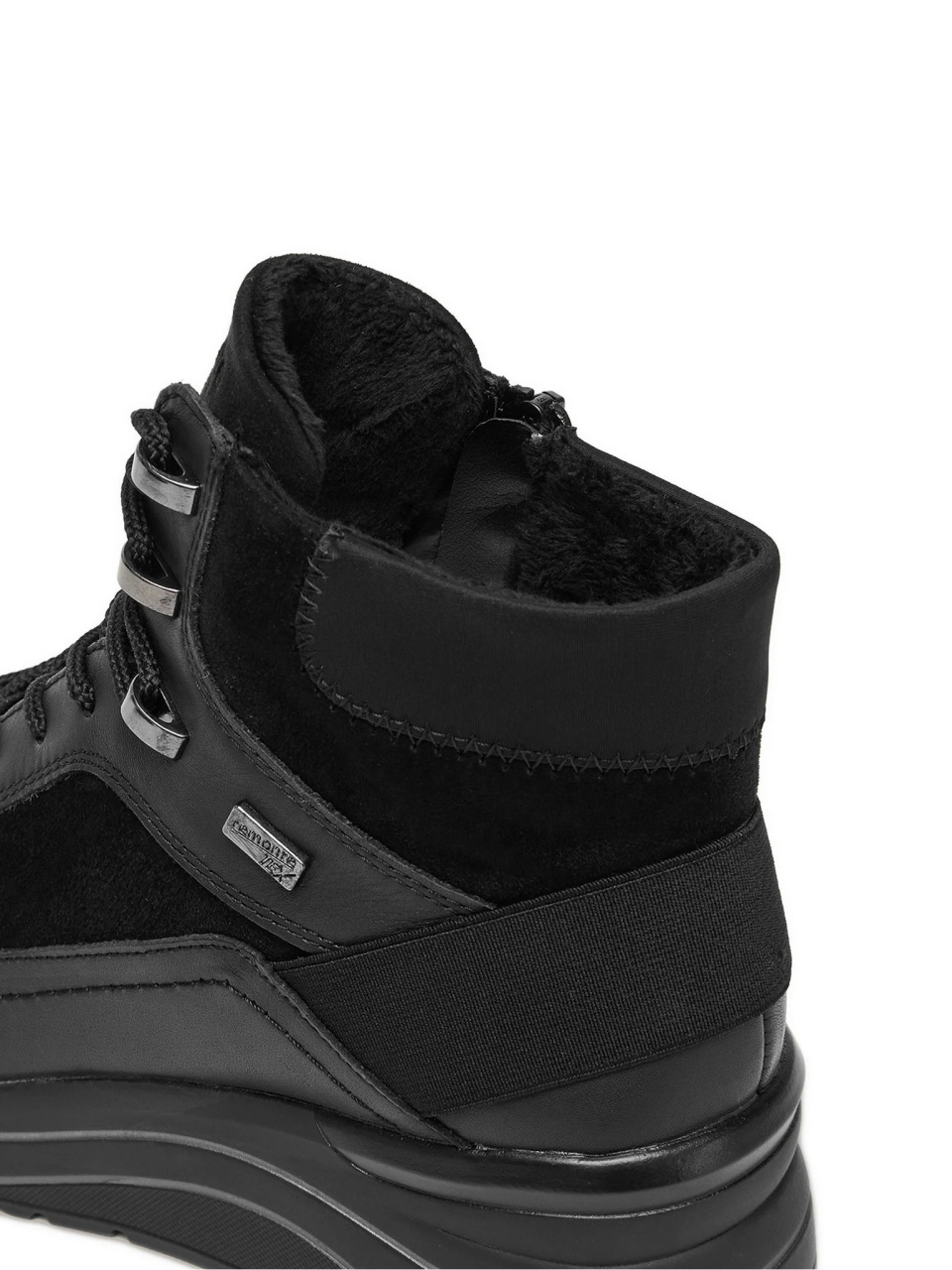 Botine dama Remonte D0T79-00 negru piele naturala