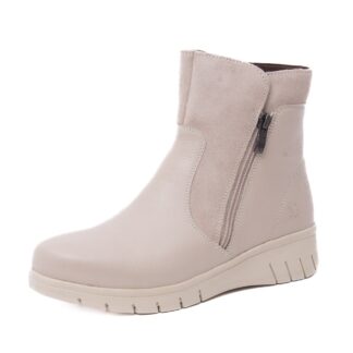 Ghete dama Caprice bej piele naturala 9-26454-45 408