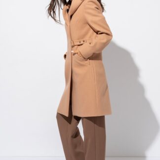 Paltoane dama Hermosa camel velur