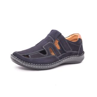 Pantofi barbati casual Otter OT9543 42-2 din bleumarin piele intoarsa