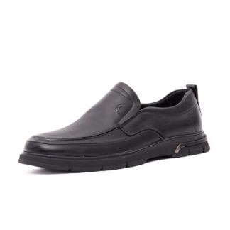 Pantofi barbati Otter E6E660009A 01-N din negru piele naturala