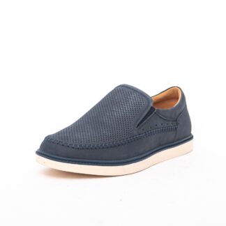 Pantofi barbati Battisto Lascari bleumarin piele intoarsa