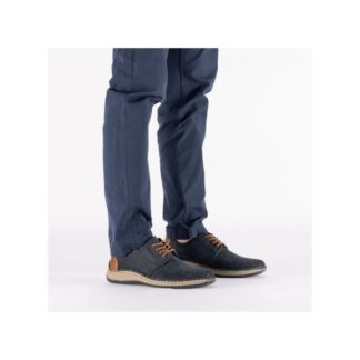 Pantofi barbati Rieker bleumarin piele intoarsa