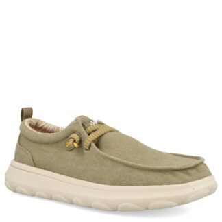 Pantofi barbati JEEP JM61091A 105 verde material textil