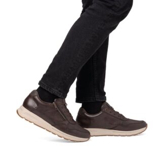 Pantofi barbati casual Rieker maro piele naturala B0701-25