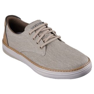 Pantofi barbati Skechers kaki material textil