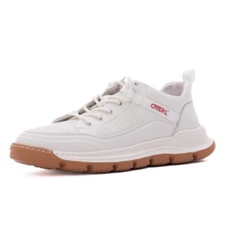 Pantofi barbati Otter 7CCJ80005A 13-N alb piele naturala