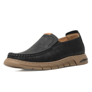 Pantofi barbati Battisto Lascari negru piele naturala