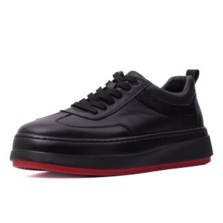 Pantofi barbati Otter E6E670016A 01-N negru piele naturala