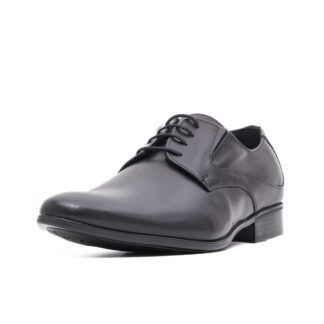 Pantofi barbati elegant Leofex negru piele naturala