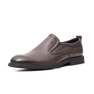 Pantofi barbati Otter E6E660001B-02 maro piele naturala