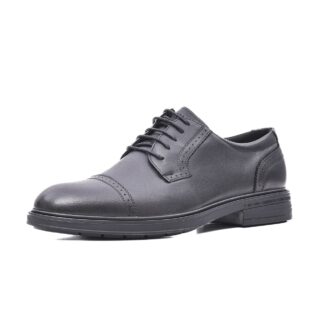 Pantofi barbati Otter E6E650027A 01-N negru piele naturala