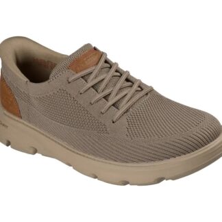 Pantofi barbati Skechers kaki material textil