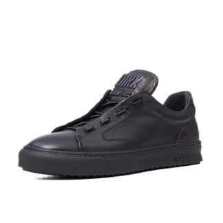Pantofi barbati casual Franco Gerardo negru piele naturala