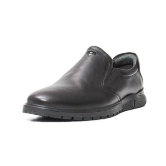 Pantofi barbati casual Otter OT556 01-N negru piele naturala