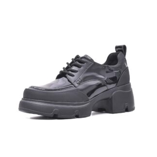 Pantofi dama Epica M4M450015 01-L negru piele naturala lacuita