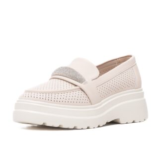 Pantofi dama PASS Collection W1W140002B 52-N crem piele naturala
