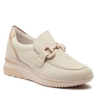 Pantofi dama Remonte crem piele naturala D2415-80