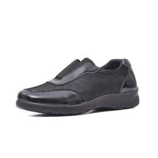 Pantofi dama PASS Collection M5M550019B O7-I negru piele naturala