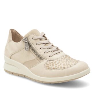 Pantofi dama Rieker bej piele naturala L4821-60