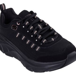 Pantofi dama Skechers negru material sintetic