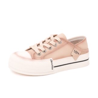 Pantofi dama casual PASS Collection X5X640012A 03-N bej piele naturala