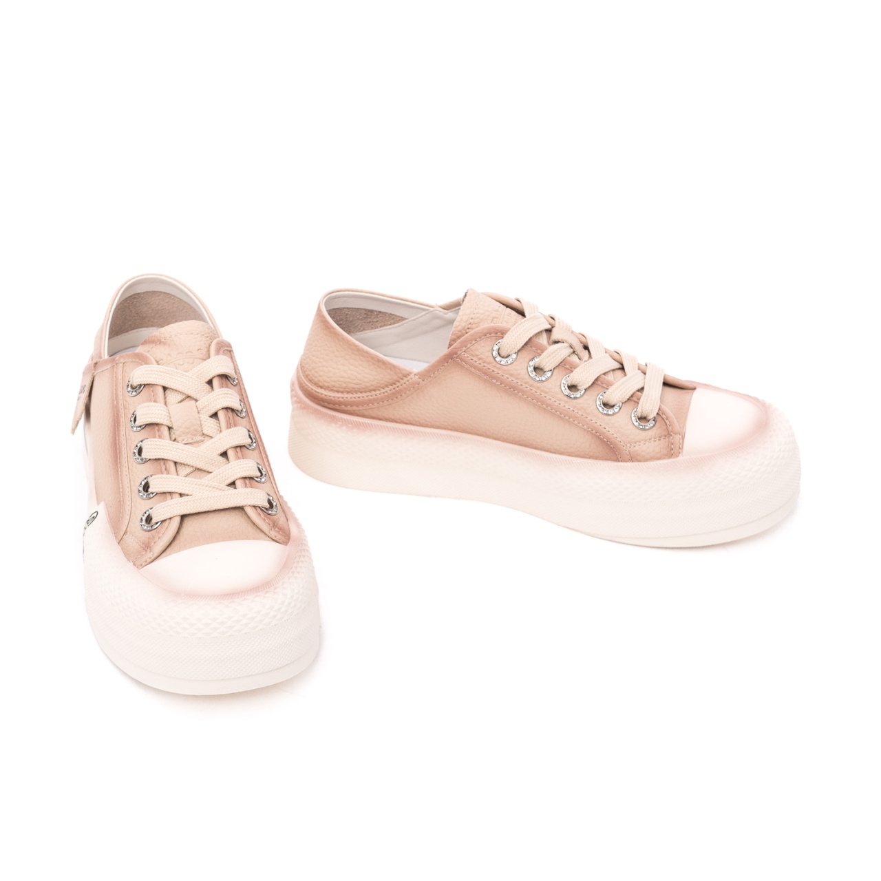 Pantofi dama casual PASS Collection X5X640012A 03-N bej piele naturala - imagine 4