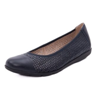 Pantofi dama Caprice bleumarin piele naturala 9-22151-42 814